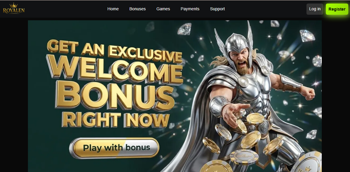Royalen Casino Review – Get An Excusive Bonus 200% Tp To €2000 + 200 FS
