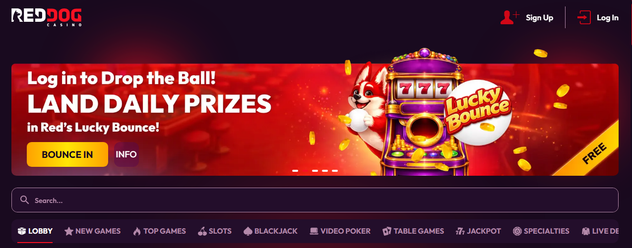 Red Dog Casino Review –  Welcome Bonus Up To $8000 And 1350 Games