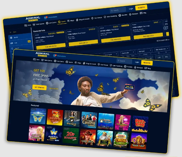 Admiral Casino Review – Special Bonus CHF 1’000 Bonus + 500 Free Spins