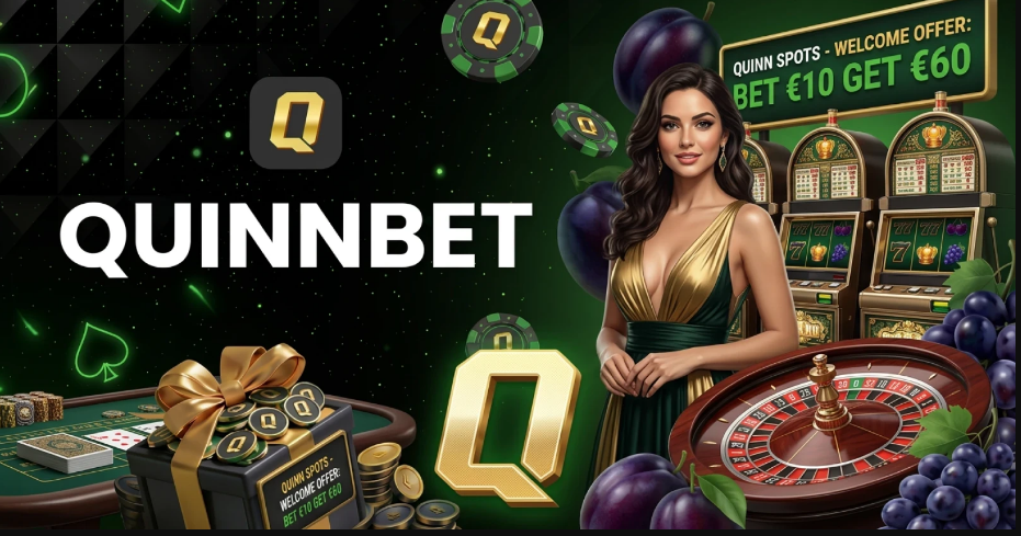 QuinnBet Casino Review – Welcome Bonus Up To £1,800 + 100 Free Spins