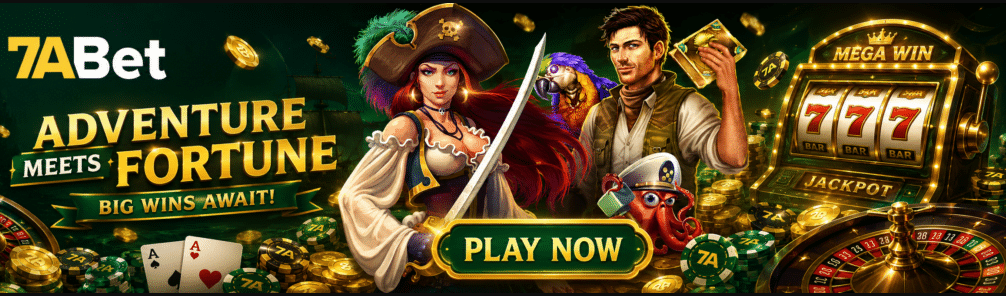 7ABet Casino Review –  Welcome Offer 100% Bonus Up To €100 + 50 Free Spins